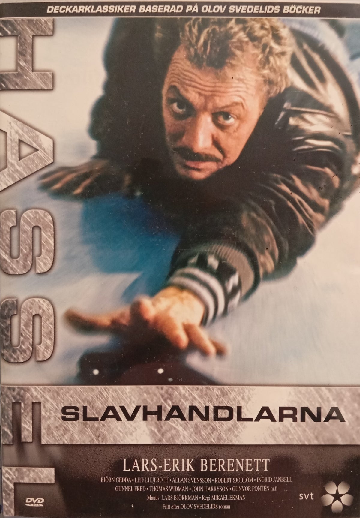 Hassel – Slavhandlarna (1989) DVD – omslag