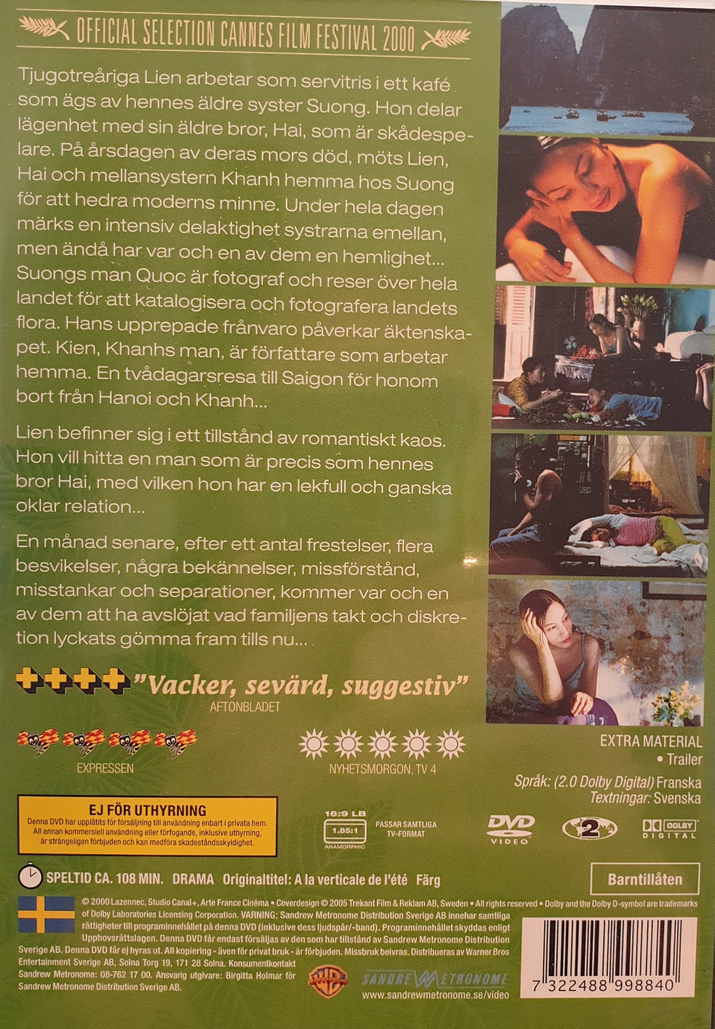 NÄR SOLEN STÅR SOM HÖGST / THE VERTICAL RAY OF THE SUN