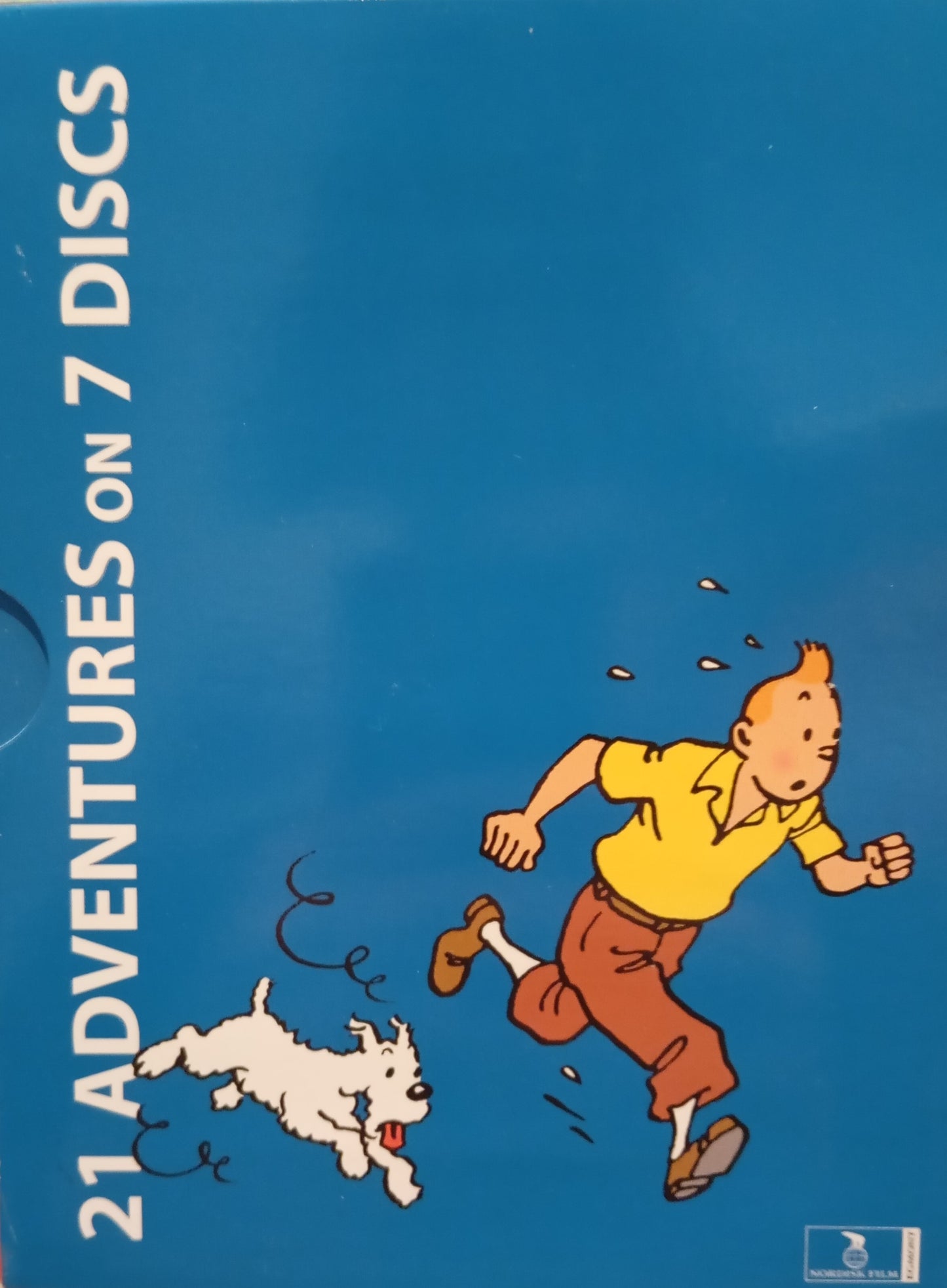 TINTIN - 21 ADVENTURES ON 3 DISCS