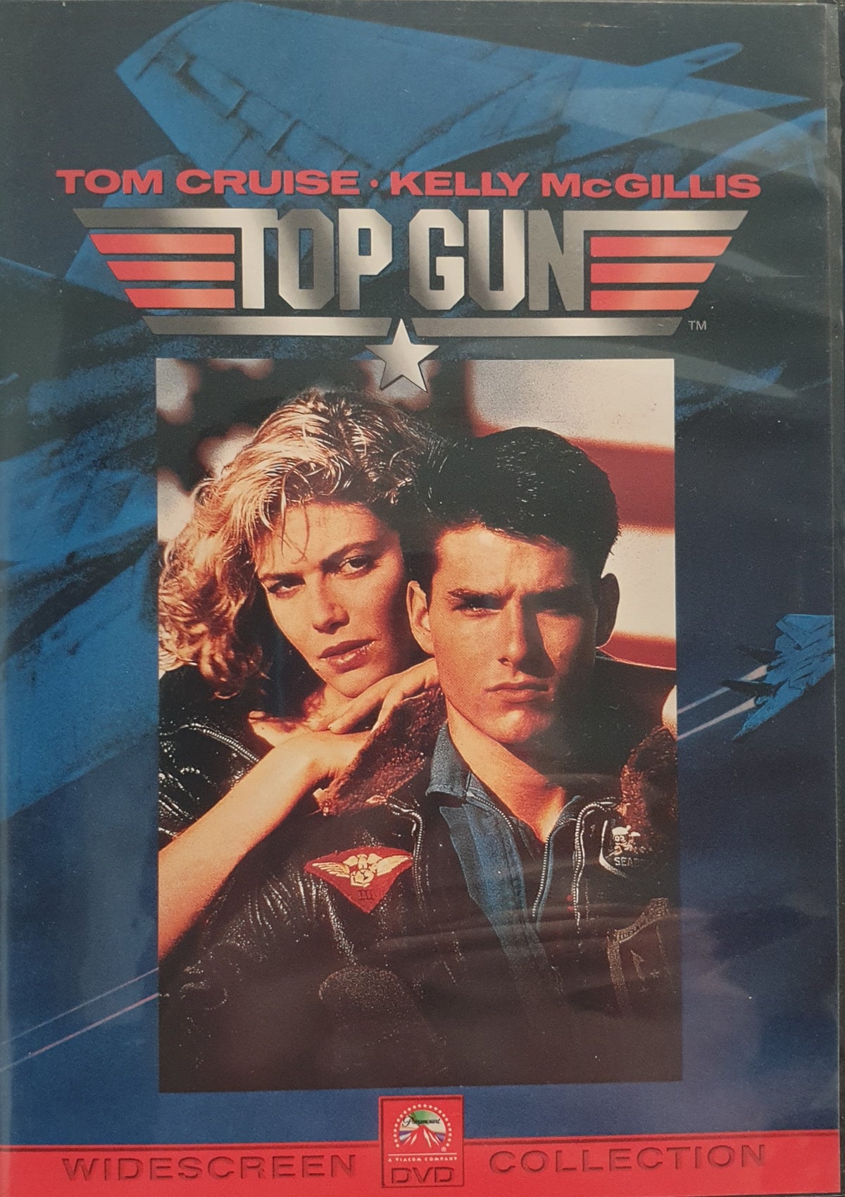 Top Gun (1986) DVD – omslag