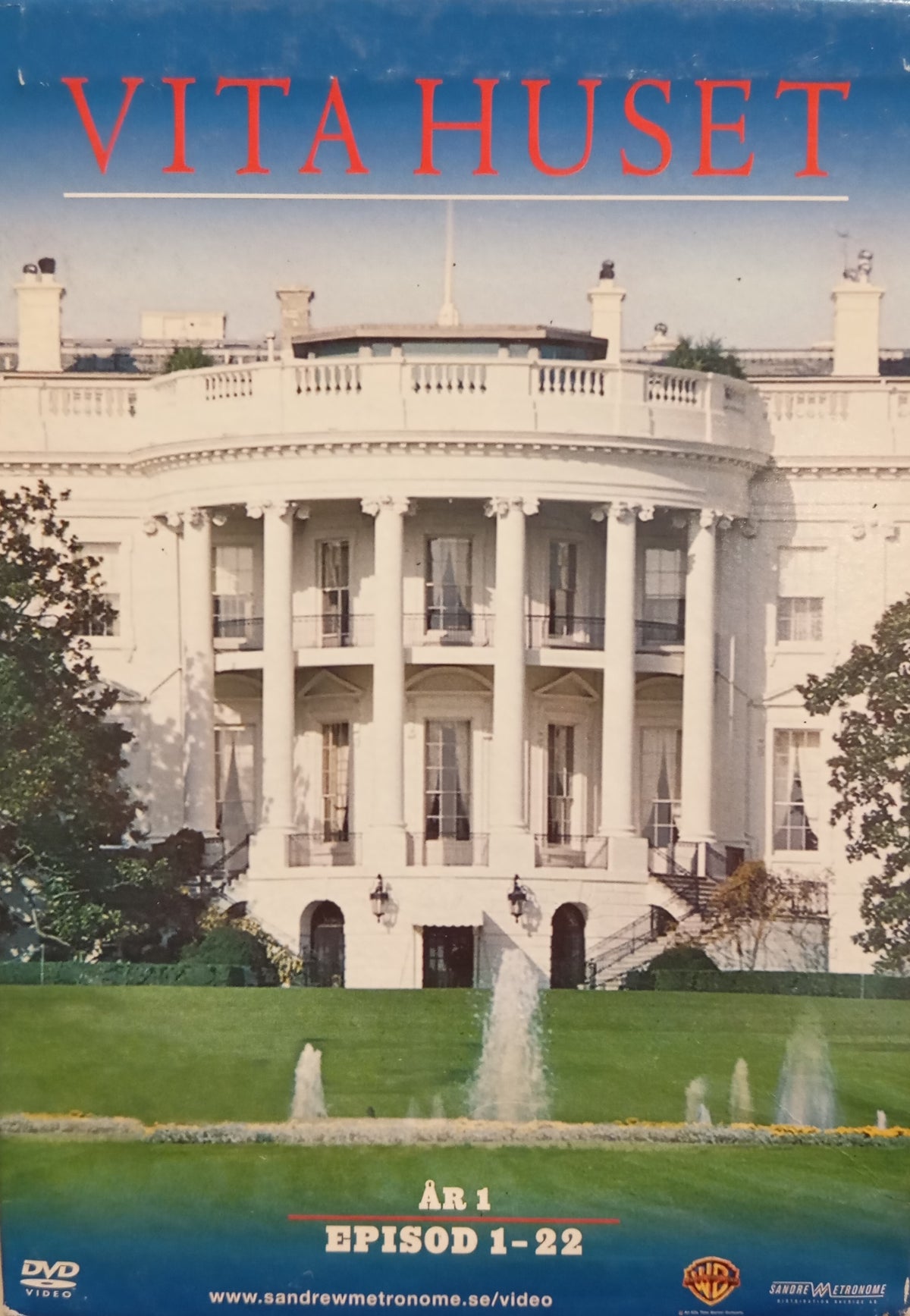 Vita huset – År 1 / The West Wing (1999) DVD – omslag