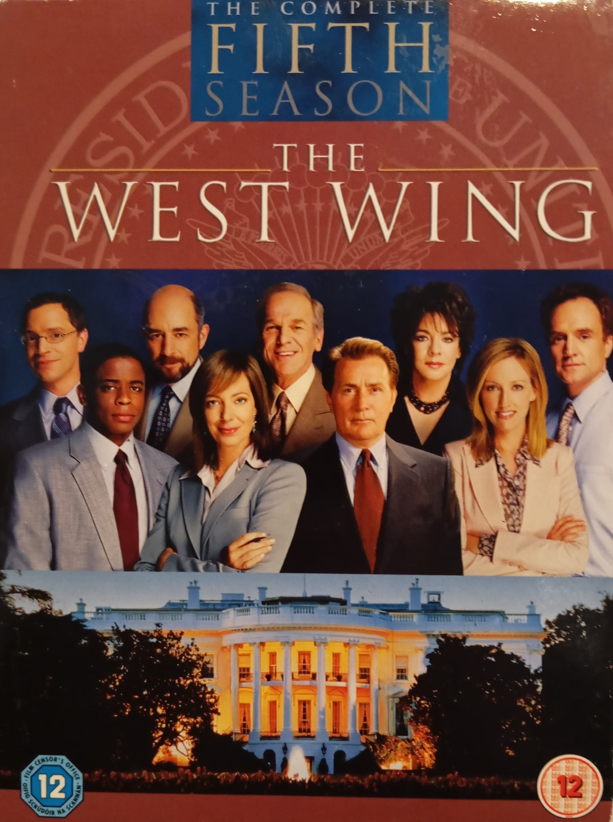 The West Wing – The Complete Fifth Season / Vita huset (2003) DVD – omslag