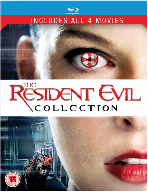 THE RESIDENT EVIL COLLECTION - ALL 4 MOVIES