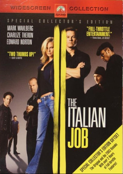 THE ITALIAN JOB / DEN VILDA BILJAKTEN / BROTTSPLATS ITALLIEN - BOX 2 FILMER - SPECIAL COLLECTOR'S EDITION
