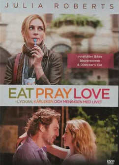 EAT PRAY LOVE / LYCKAN, KÄRLEKEN OCH MENINGEN MED LIVET - DVD