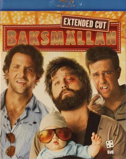 BAKSMÄLLAN / THE HANGOVER - EXTENDED CUT - PHILLIPS COOPER GALIFIANAKIS HELMS