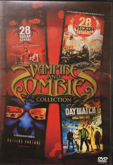 VAMPIRE AND ZOMBIES COLLECTION - 4 DISC