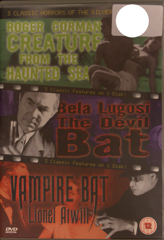 3 CLASSIC HORRORS OF THE SILVER SCREEN VOL. 5