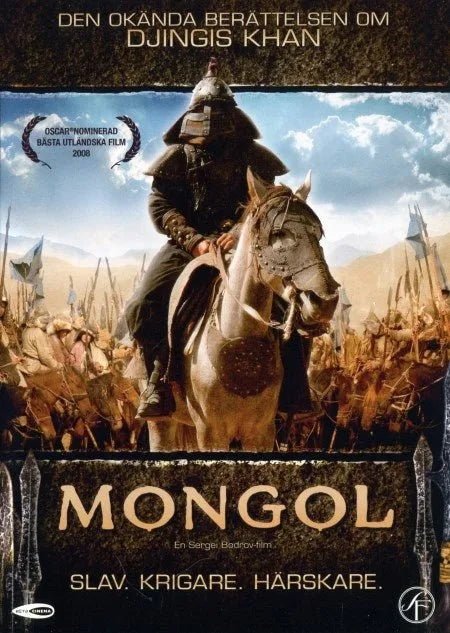 Mongol (2007) DVD – omslag