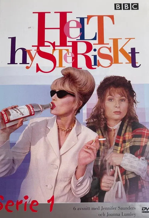 Helt Hysteriskt Serie 1 / Absolutely Fabulous - DVD