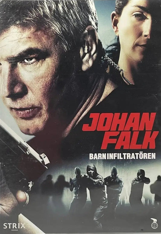 Johan Falk: Barninfiltratören (2012) DVD – omslag
