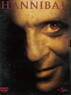 Hannibal (2001) DVD – omslag
