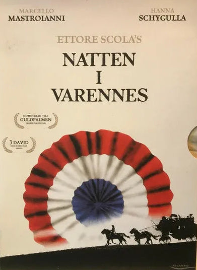 NATTEN I VARENNES / LA NUIT DE VARENNES - DVD