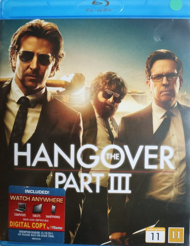 THE HANGOVER PART III / BAKSMÄLLAN DEL III - PHILLIPS COOPER GALIFIANAKIS HELMS