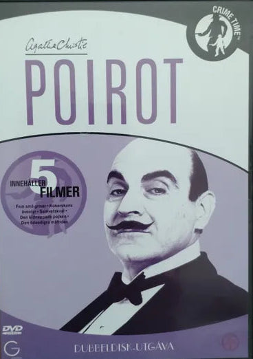 Poirot: 5 filmer - Dubbeldisk-utgåva DVD