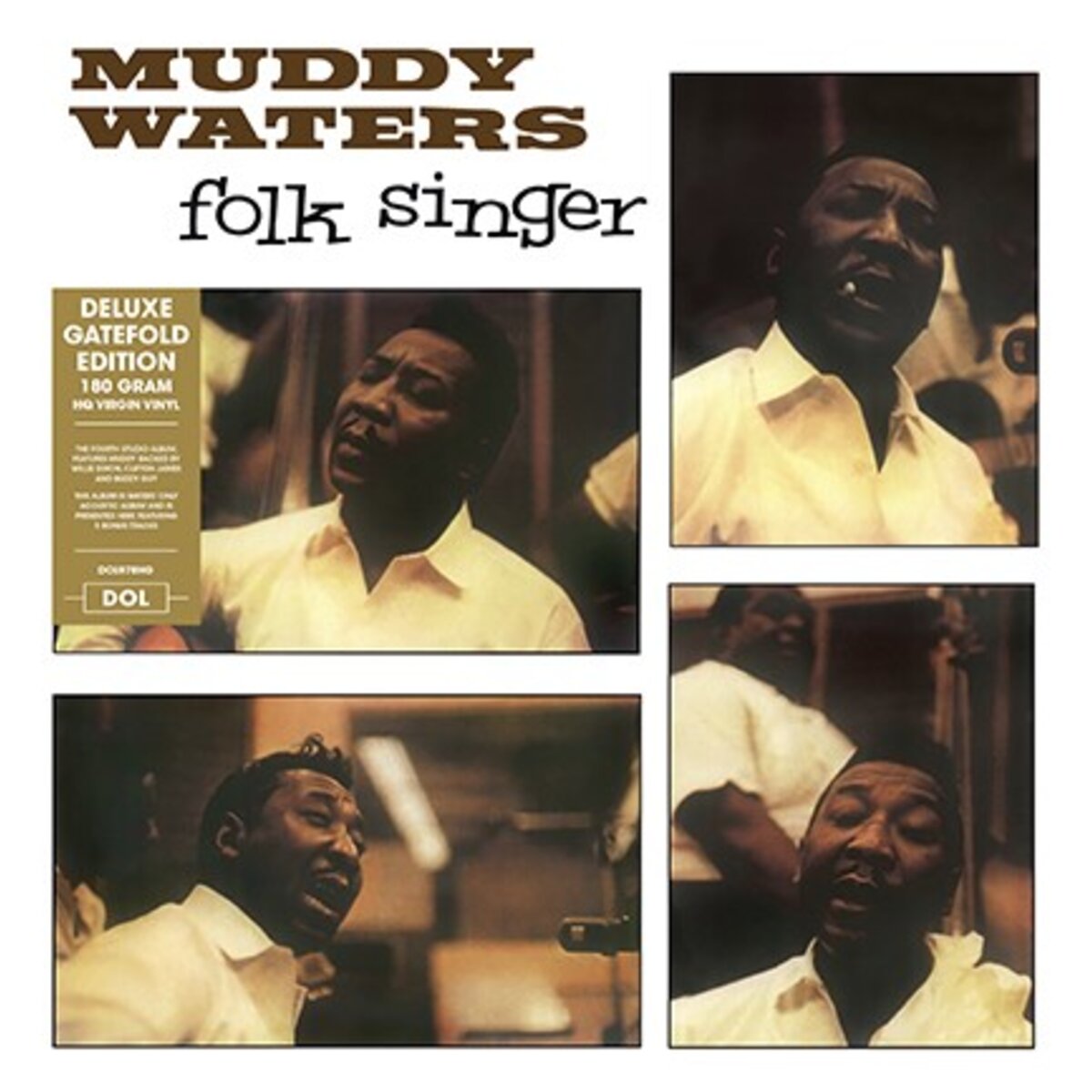 MUDDY WATERS -  FOLK SINGER - VINYL (NEW) 180 G