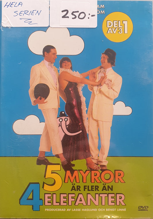 5 MYROR ÄR FLER ÄN 4 ELEFANTER - DVD