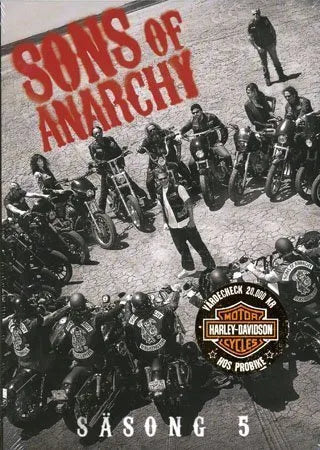 SONS OF ANARCHY - SÄSONG 5 - DVD