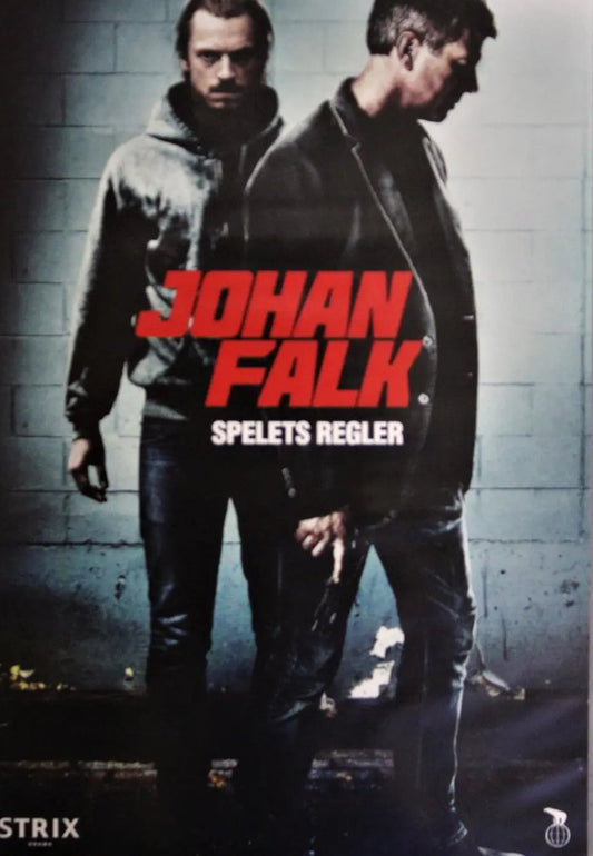 Johan Falk: Spelets regler (2012) DVD – omslag