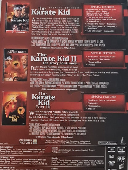 THE KARATE KID COLLECTION (1-3)