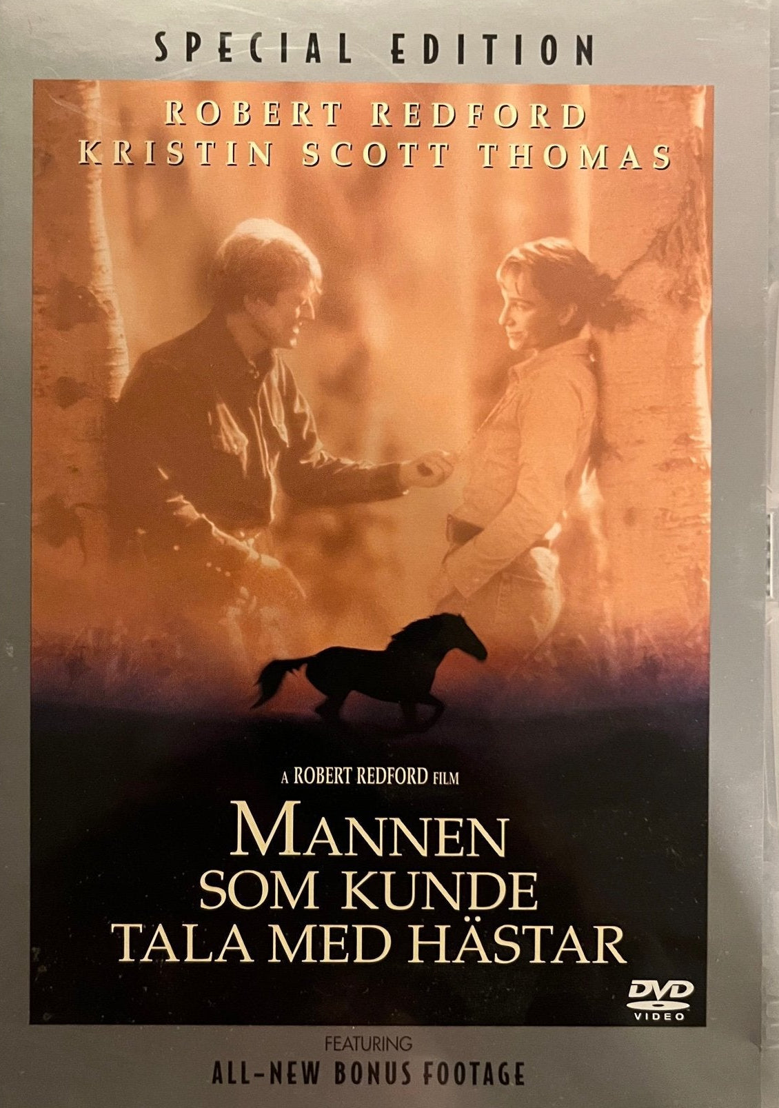 MANNEN SOM KUNDE TALA MED HÄSTAR / THE HORSE WHISPERER - ROBERT REDFORD