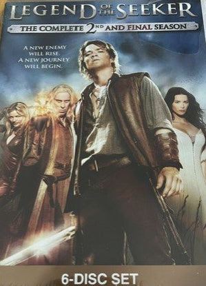 LEGEND OF THE SEEKER - COMPLETE 2ND SEASON 6 DISC