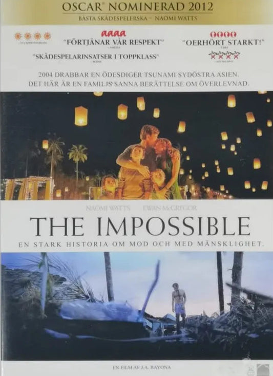 THE IMPOSSIBLE - DVD