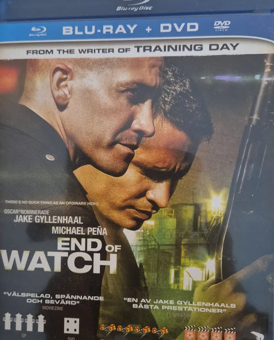 END OF WATCH - Blu-Ray and DVD