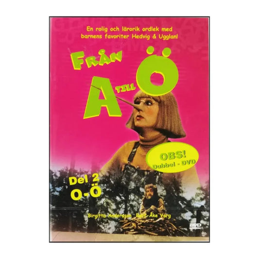 FRÅN A TILL Ö - DEL 1 - O-Ö - DVD