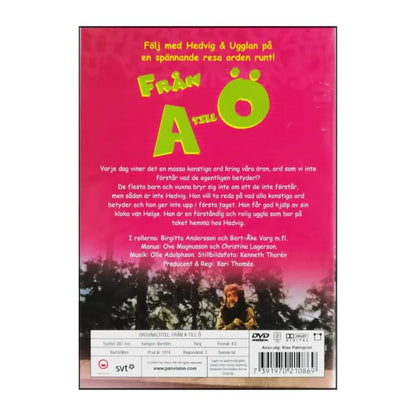 FRÅN A TILL Ö - DEL 1 - O-Ö - DVD