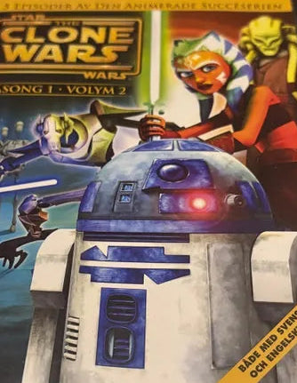 STAR WARS: THE CLONE WARS - SÄSONG 1 VOLYM 2 - DVD