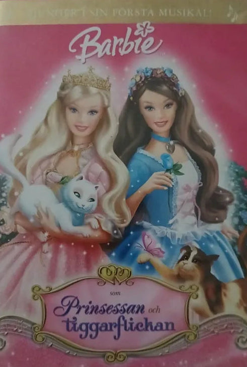 BARBIE SOM PRINSESSAN OCH TIGGARFLICKAN - DVD