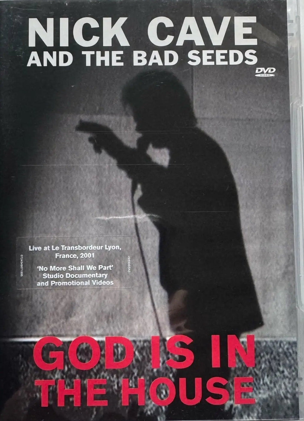 NICK CAVE AND THE BAD SEEDS - GOD IS IN THE HOUSE - DVD