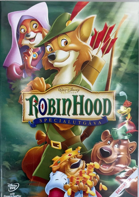 ROBIN HOOD - DVD (KEINE SCHWEDISCHE SPRACHAUSGABE ODER UNTERTITEL)