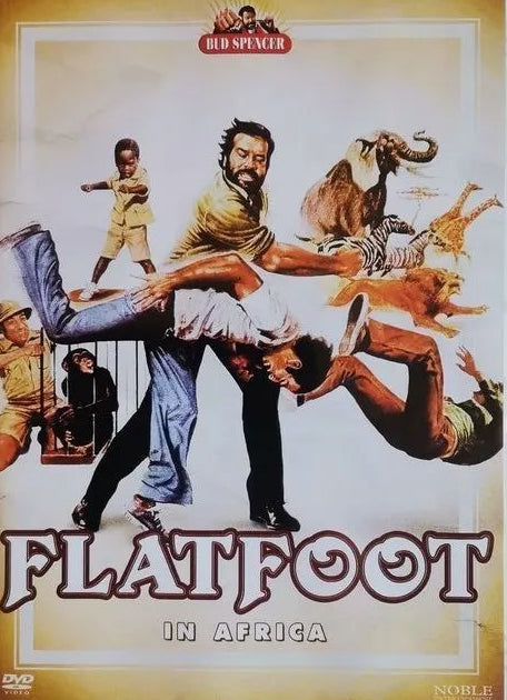 Flatfoot in Africa / Knock-Out snuten / Piedone L'Africano - DVD