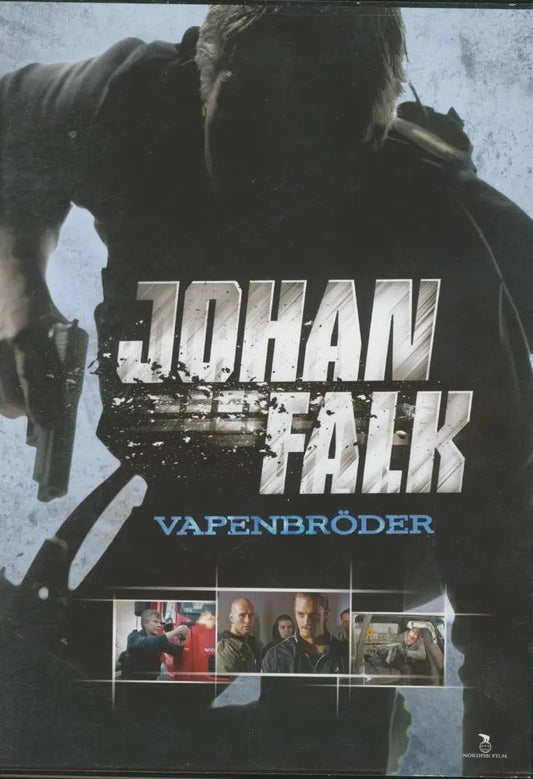 Johan Falk: Vapenbröder (2009) DVD – omslag
