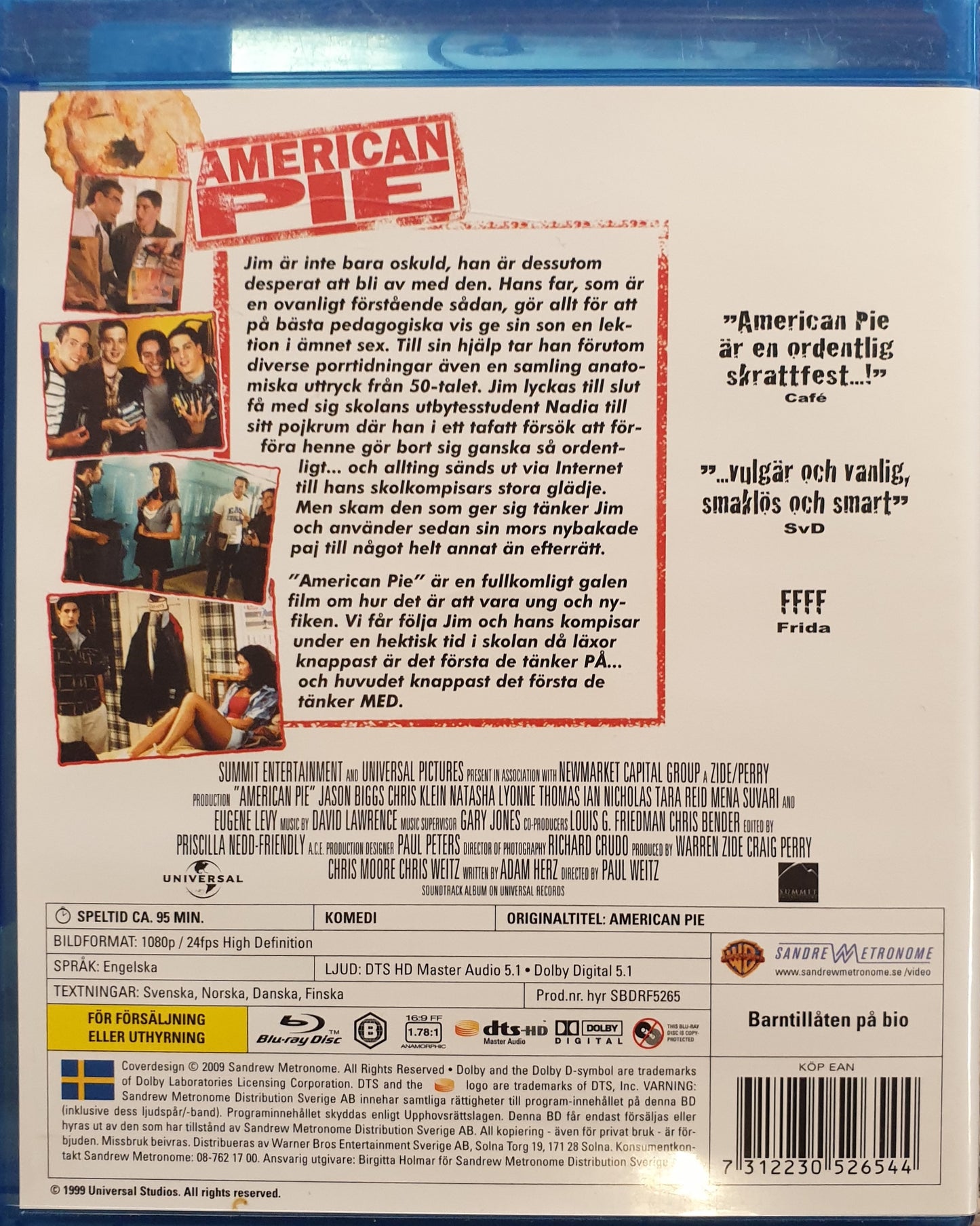 AMERICAN PIE  - DEN OKLIPPTA VERSIONEN / UNCUT