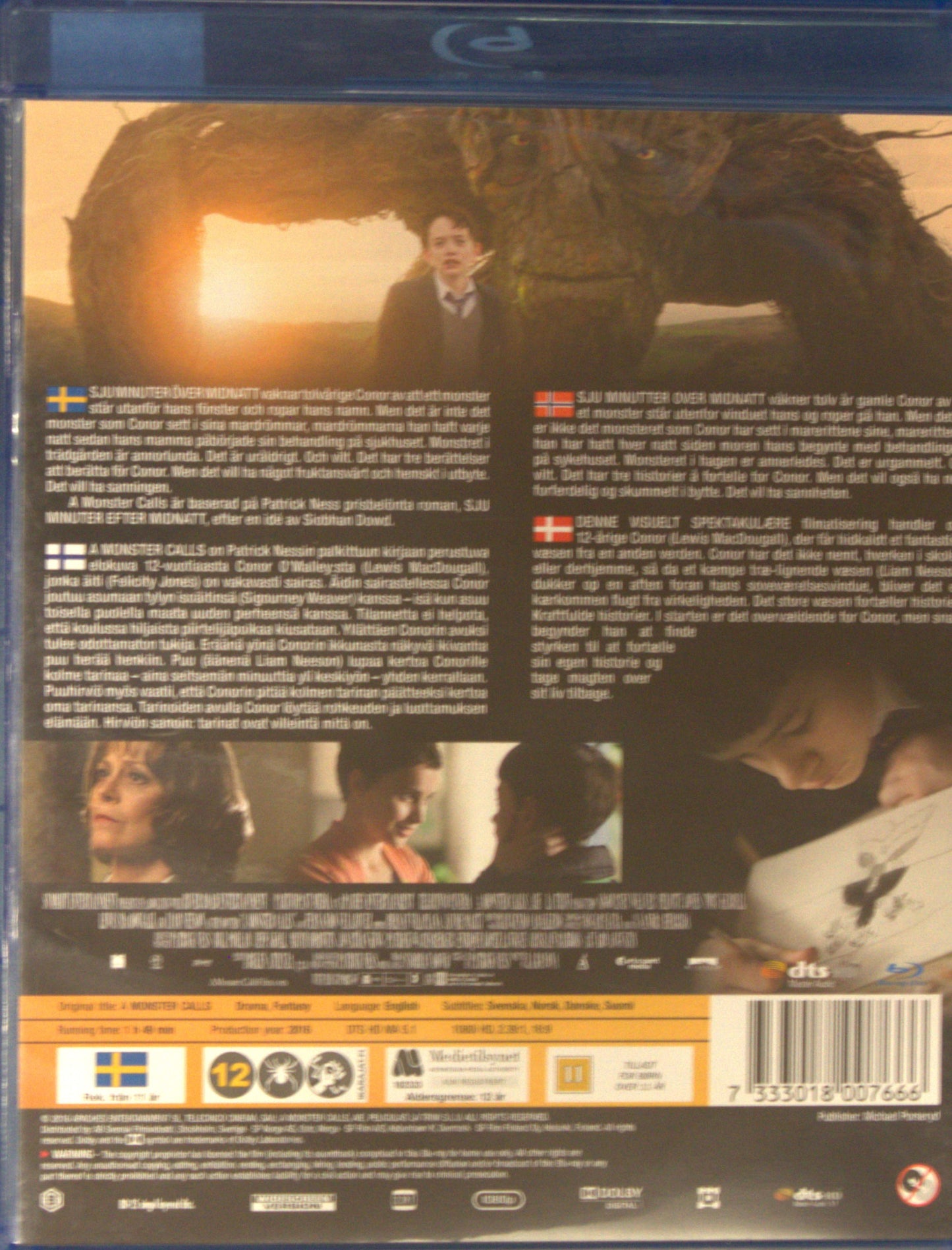 A MONSTER CALLS / SJU MINUTER EFTER MIDNATT