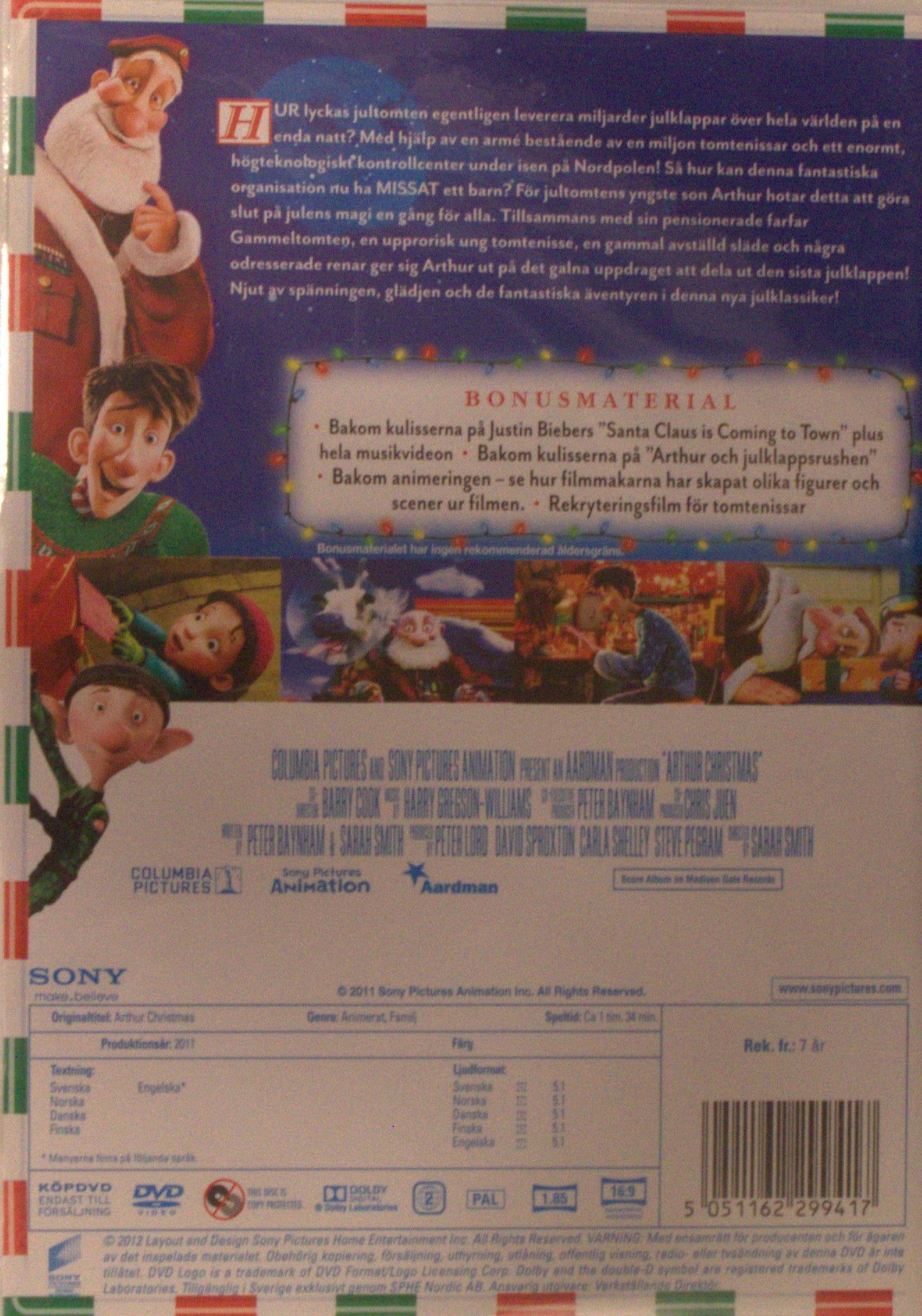 ARTHUR OCH JULKLAPPSRUSHEN / ARTHUR CHRISTMAS