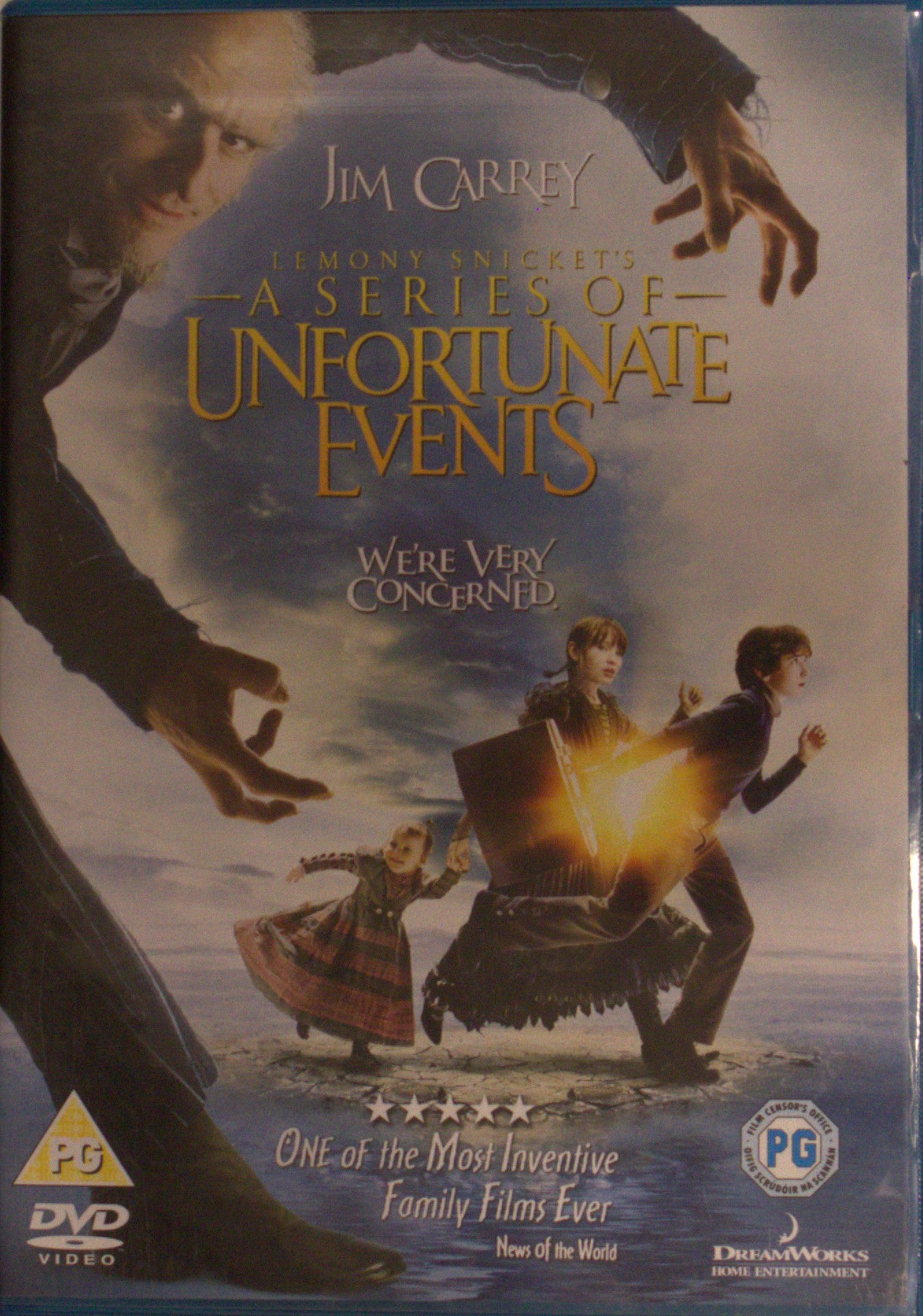 A SERIES OF UNFORTUNATE EVENTS / LEMONY SNICKETS BERÄTTELSE OM SYSKONEN BAUDELAIRES OLYCKSALIGA LIV (EJ SVENSK TEXT)