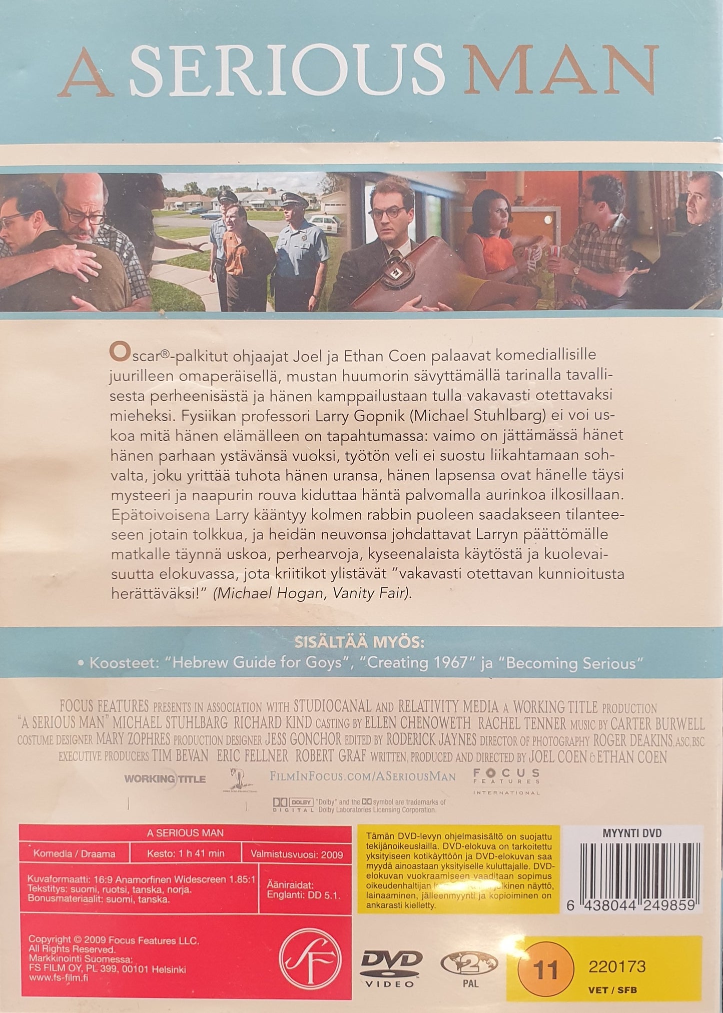 A SERIOUS MAN - FINSK