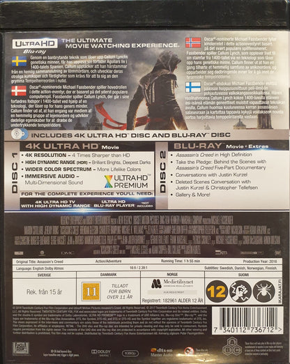 ASSASSIN'S CREED - 4K ULTRA HD