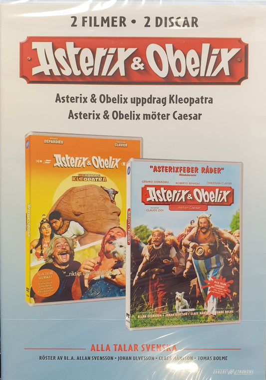 ASTERIX & OBELIX - 2 FILMER - DVD