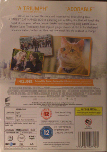 A STREET CAT NAMED BOB / GATUKATTEN BOB
