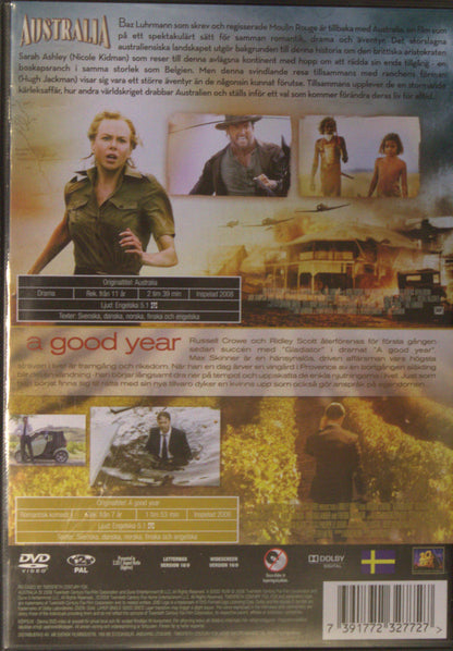 AUSTRALIA / A GOOD YEAR - 2 FILMER