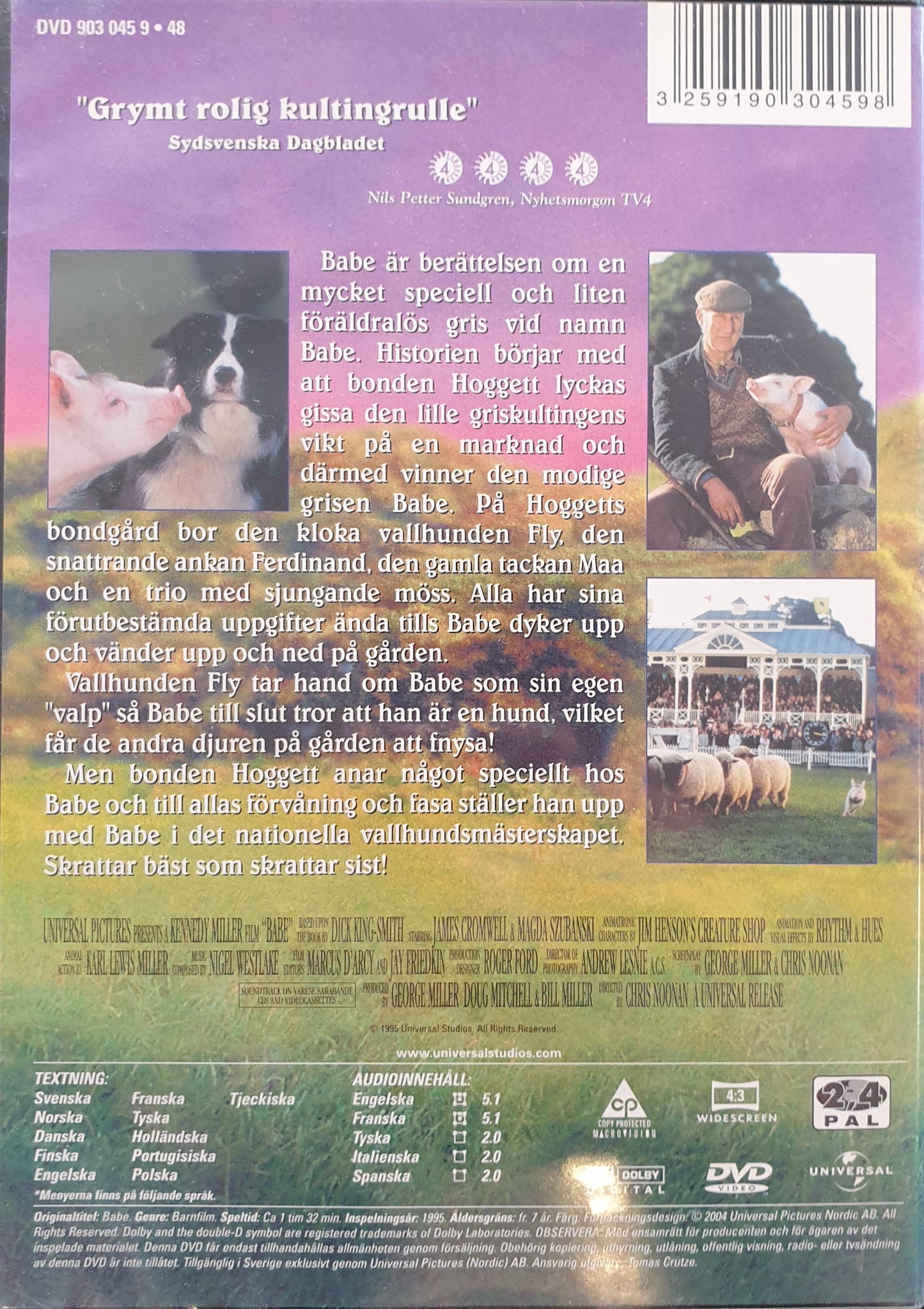 BABE - DEN MODIGA LILLA GRISEN