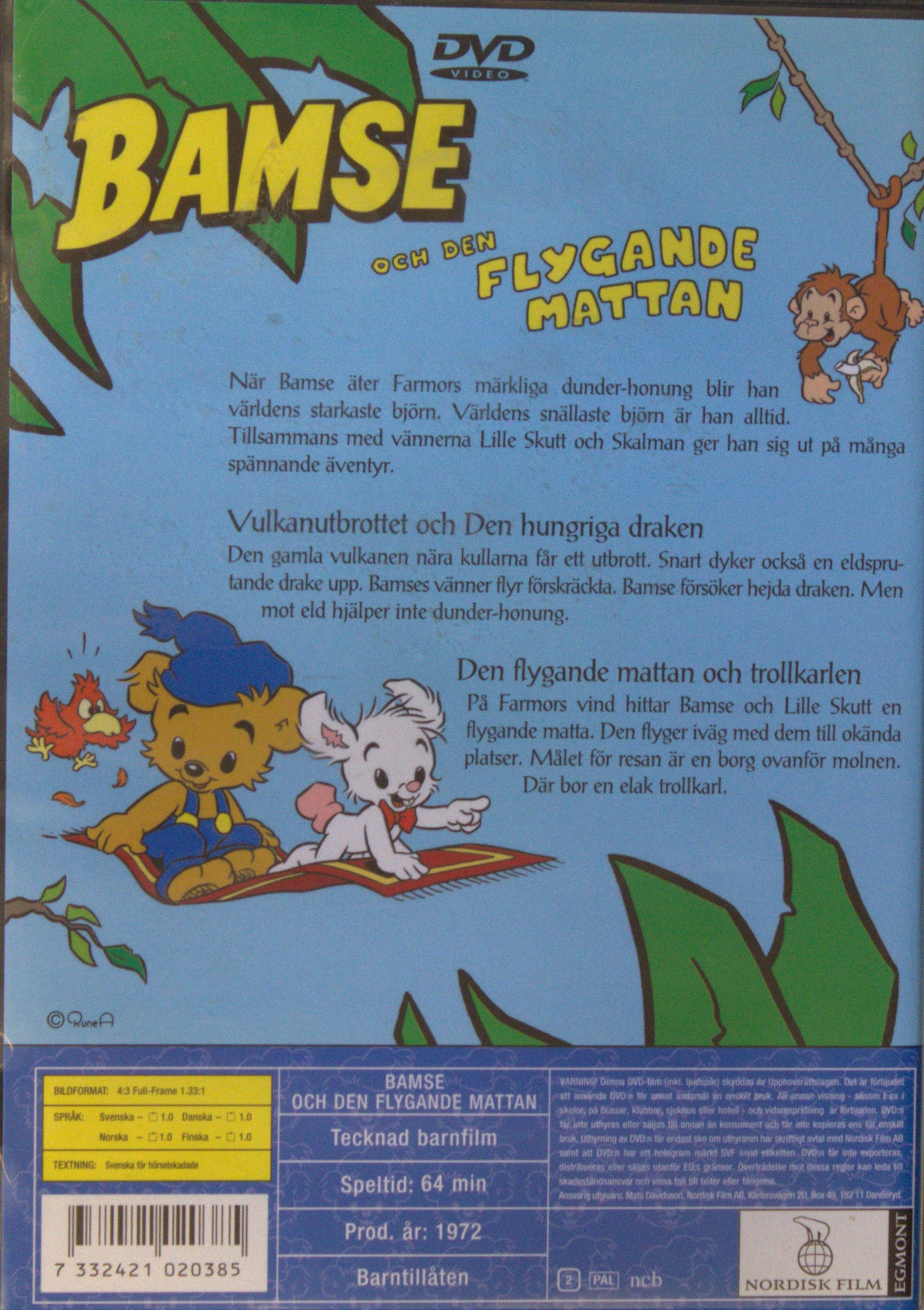 BAMSE OCH DEN FLYGANDE MATTAN