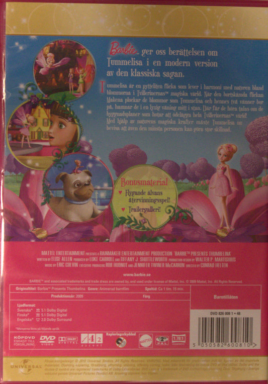 BARBIE PRESENTERAR TUMMELISA / BARBIE PRESENTS: THUMBELINA
