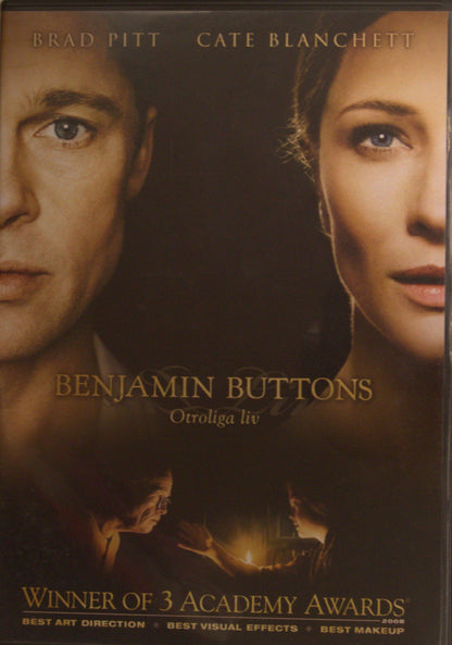BENJAMIN BUTTONS OTROLIGA LIV / THE CURIOUS CASE OF BENJAMIN BUTTON - FINCHER PITT BLANCHETT