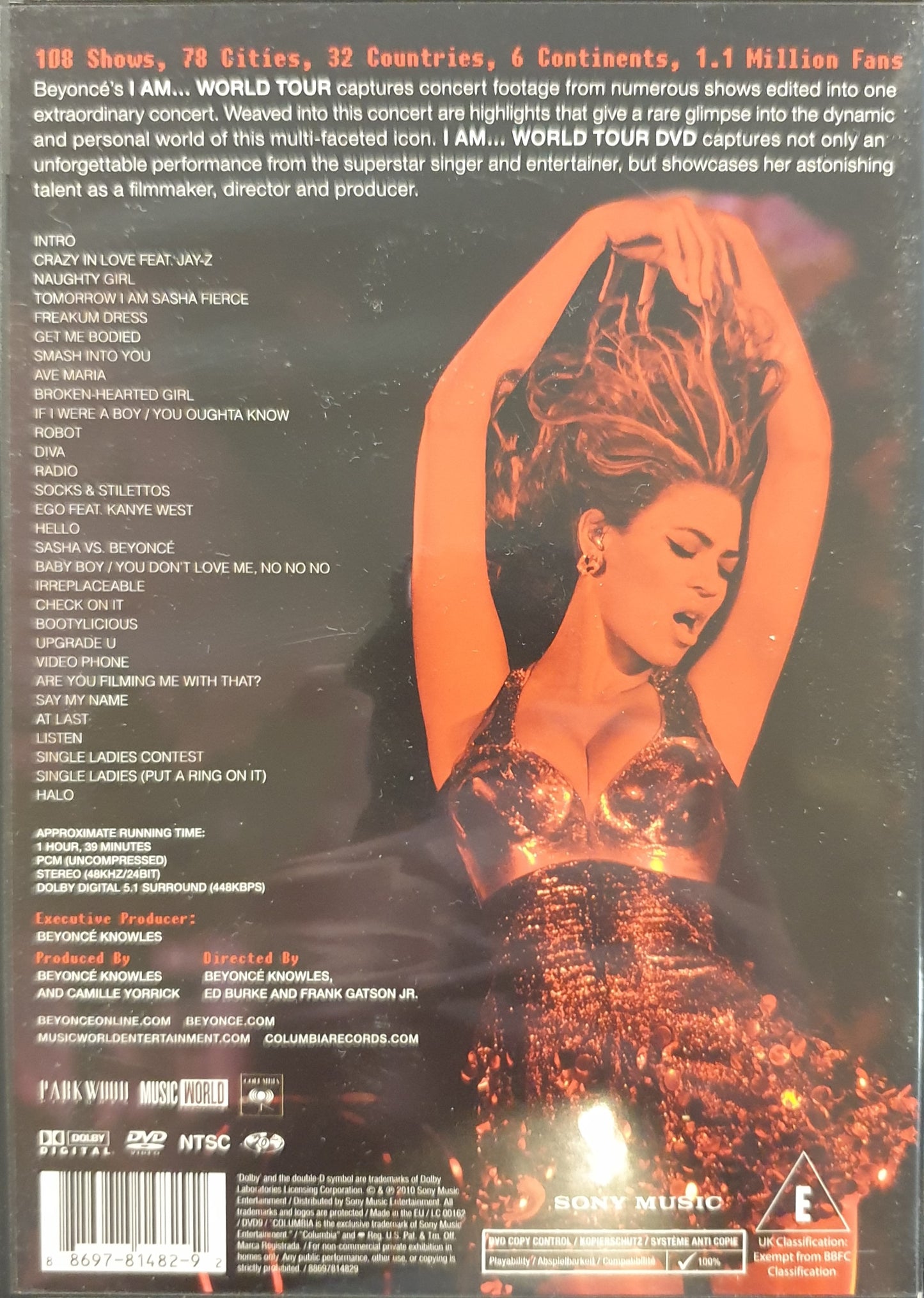 BEYONCE - I AM... WORLD TOUR